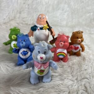 Vintage 1984 Care Bears posable lot with Cloud Keeper
