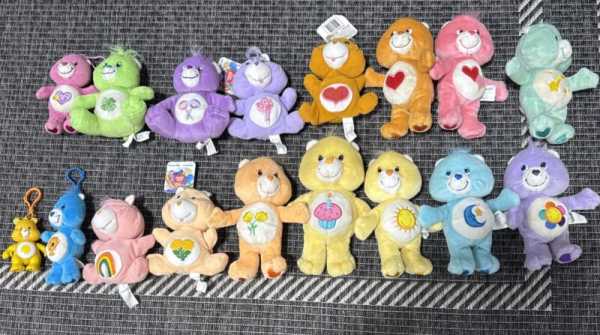 Lot Of 17 Care Bears Plush