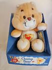 Vintage 1980's Care Bear Champ Bear NEW in BOX w/Tag
