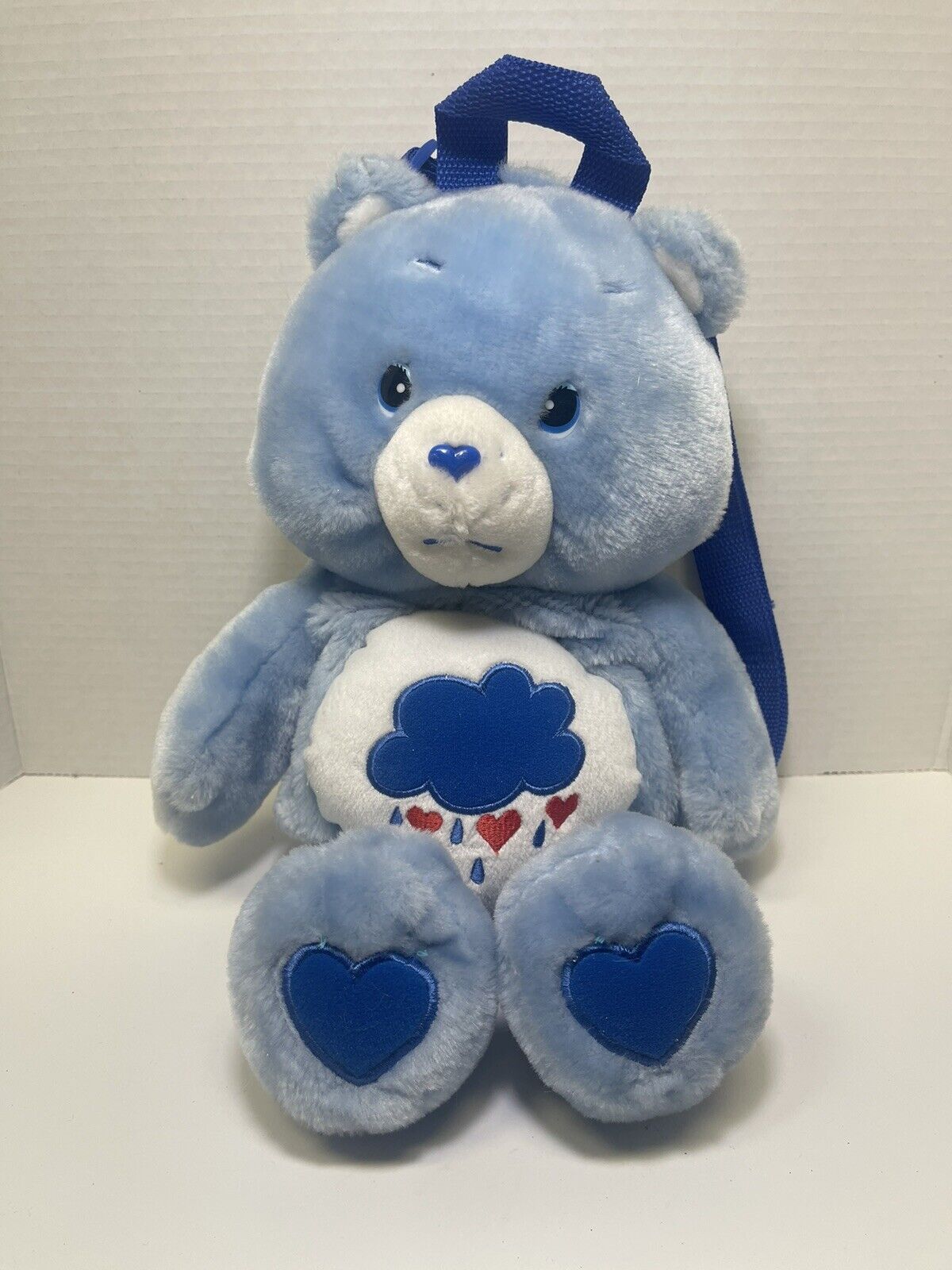Vintage Care Bear 2003 Grumpy Bear 13” Backpack - Rare! Nice Condition Fast Ship