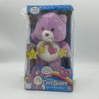 Care Bear Talking Surprise Bear With DVD 2004 SEALED NEW Pink Purple RARE Boxed
