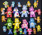 CARE BEARS 1980s Huge Assorted Toy Lot VINTAGE KENNER 8 PVC and 17 Mini Figures