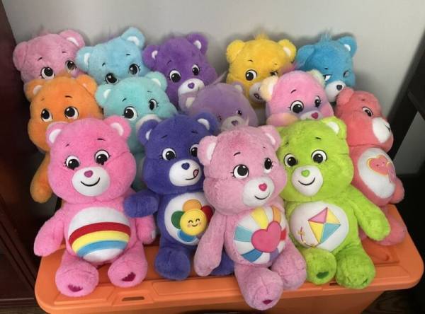 New Listing14 Care Bears Plush Lot