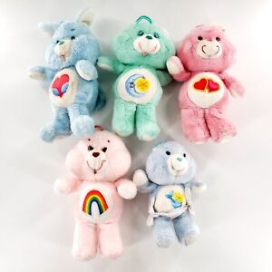 Vtg Care Bears Lot Of 5 Swift Heart Rabbit, Bedtime, Love A Lot, Cheer, Baby Tug