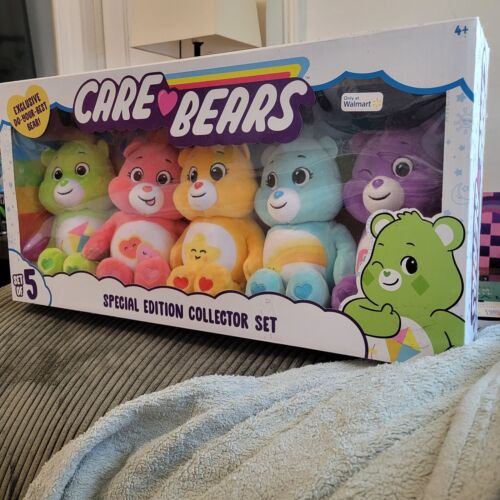 Care Bears Special Edition 5  Bears Collectors Set Plush