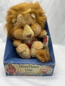 1984 Care Bear Cousins- Beave Heart Lion Plush Toy Unopened