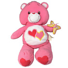 Vintage 2004 Care Bears 26" Love A Lot Pink HUGE Plush Bear W/ Butterfly Rare