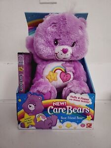 2006 Care Bears 12” Best Friend Bear Lavender Scented Plush with Care Bears DVD