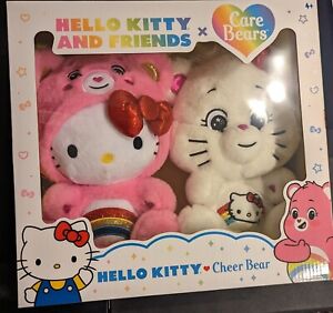 Hello Kitty and Friends x Care Bears Cheer Bear New