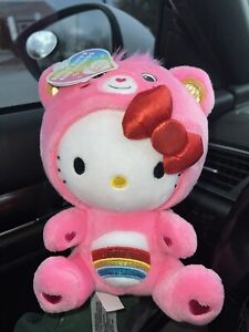 Hello Kitty X Care Bears In Cheer Bear Costume
