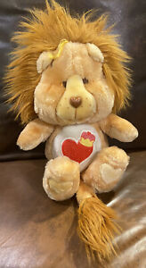 New ListingVintage BRAVE HEART LION Care Bear Cousins Kenner Stuffed Plush 1984