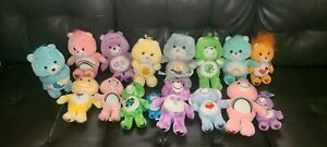LOT Of 16 Care Bears Early 2000 's Stuffed Animals 10
