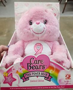 NIB Care Bears Pink Power Bear 13