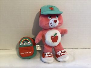 Care Bears Smart Heart Bear 8” with Backpack and Notebook 2005