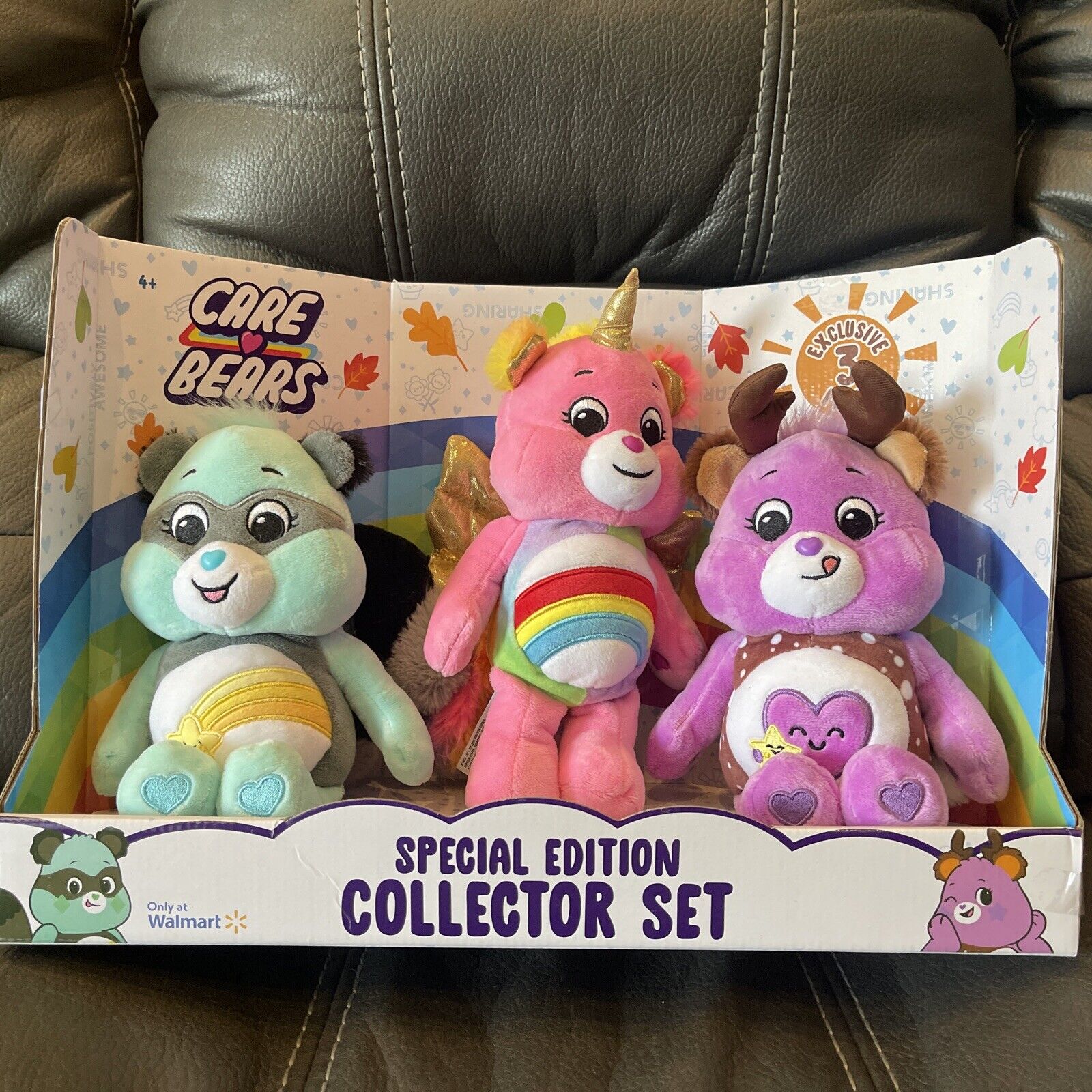 CARE BEARS SPECIAL EDITION COLLECTOR SET 3 PACK **NEW**