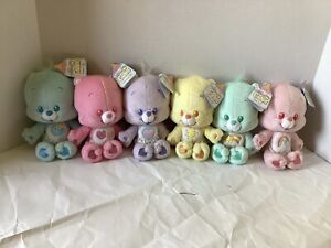 Complete Care Bears Cubs Set of 6 8” Tagged 2005