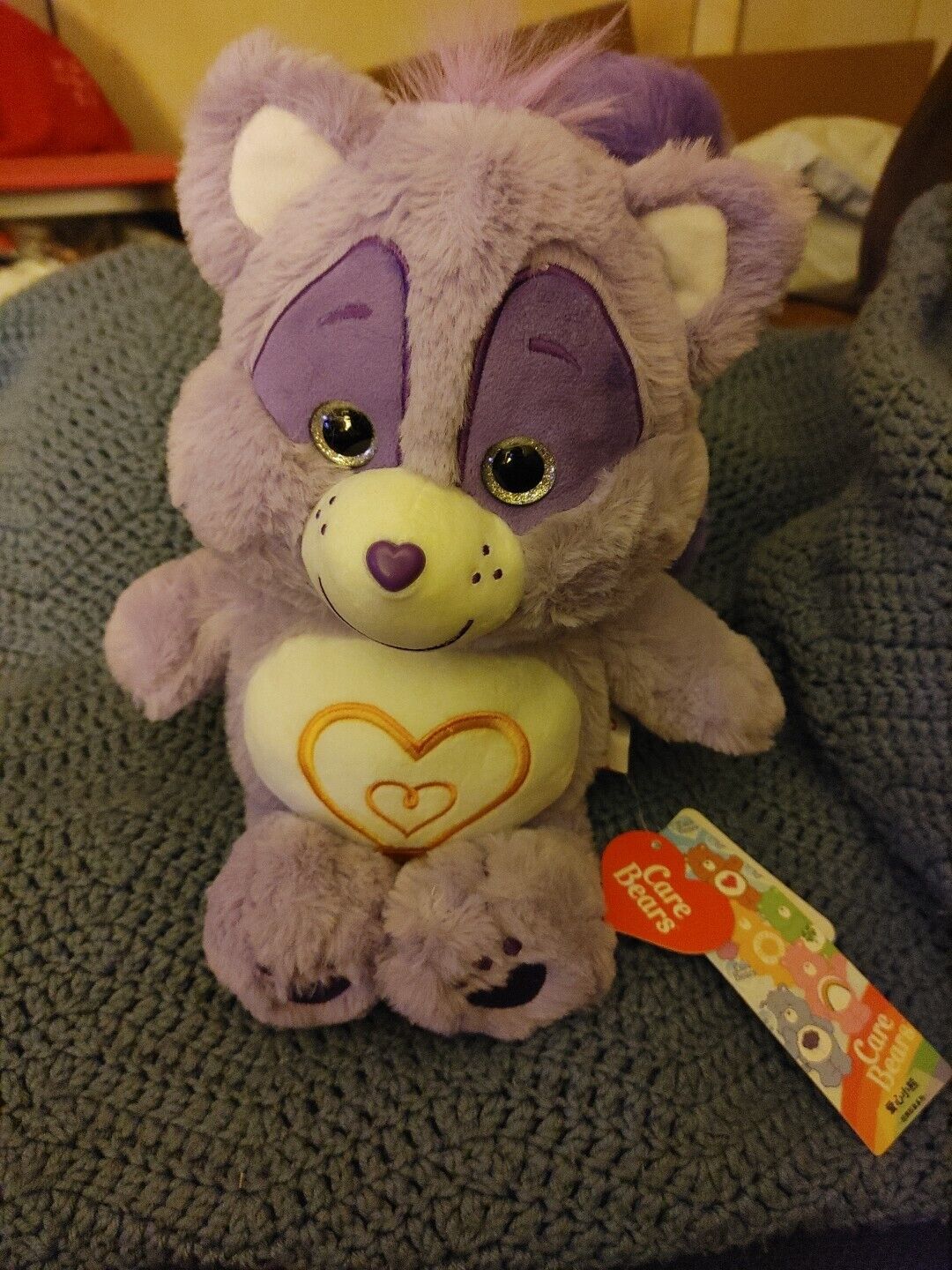 Lot Of Five Care Bear Cousins Monkey Lamb Rabbit Lion Raccoon
