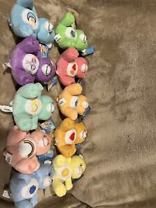 Lot Of 10 Vintage Care Bear Plush 2003 Nanco Whole Collection With Tags