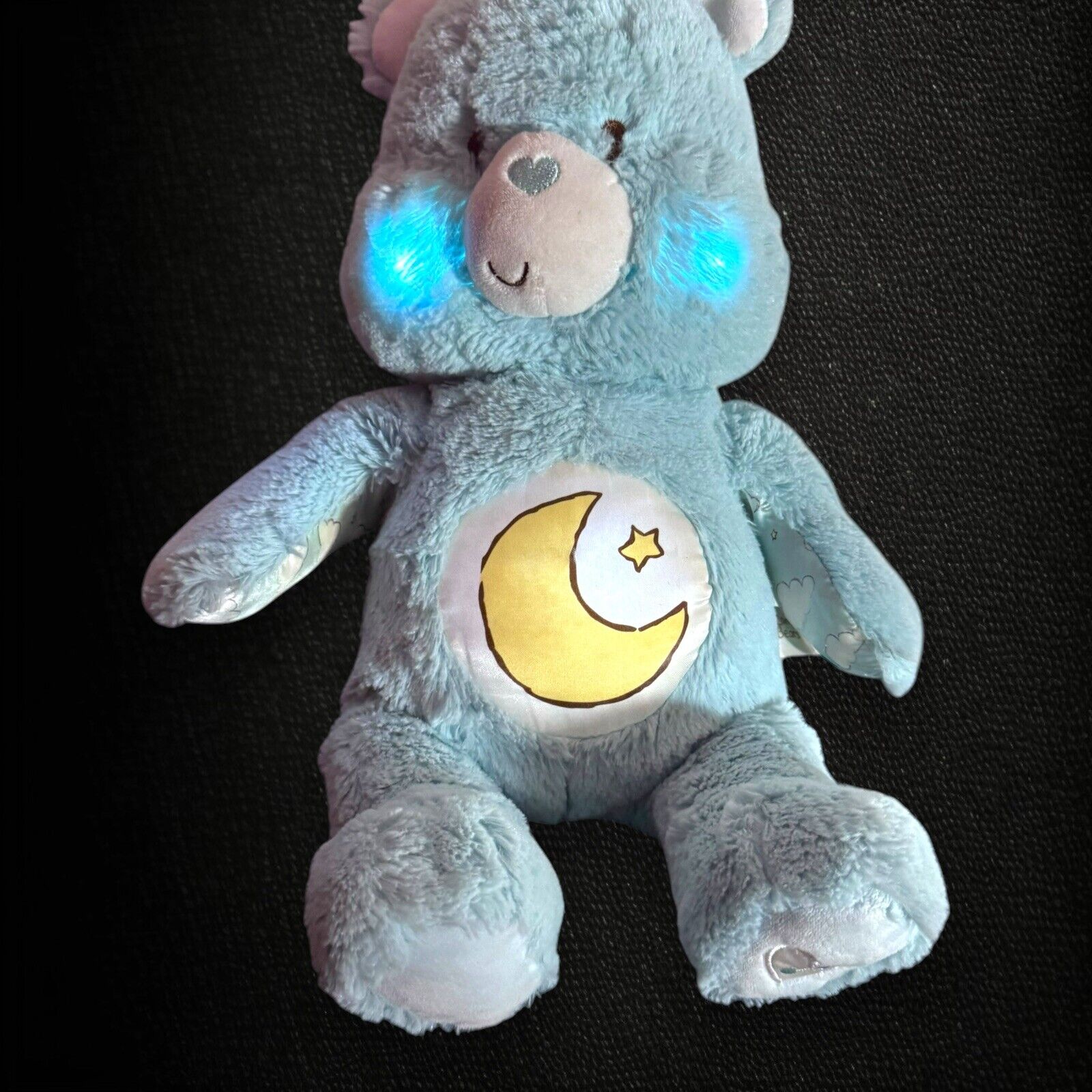 Care Bears Baby Soother Bedtime Bear Blue 16" Plush Music & Lights Works