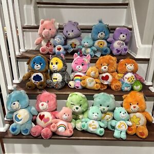 Vintage Care Bears  Plush Stuffed Animals Toys Lot Of 20 (2002-2021) READ DES