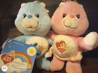 Set Of Care Bears - Baby Hugs &  Baby Tugs in Diapers 2003 Rare