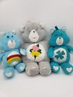 Vintage Care Bears Homemade Lot (3) Gramma, Good Luck, Cheer Bears Plush