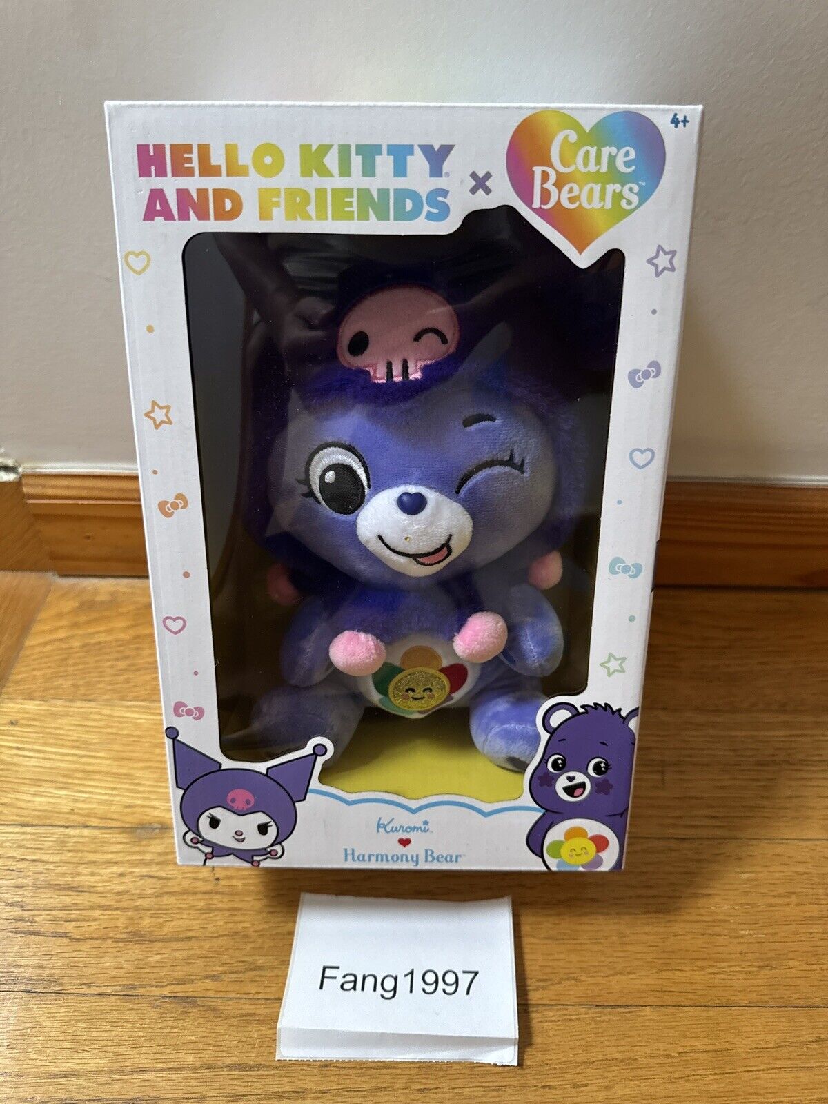 Kuromi x Harmony Bear Hello Kitty X Care Bears NEW