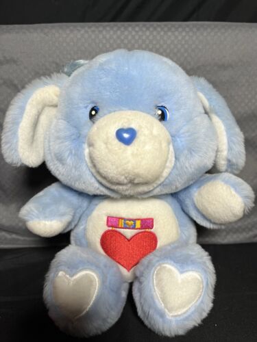 Care Bears, 20th Anniversary Carlton Card Series, Loyal Heart Dog, 13", 2002.
