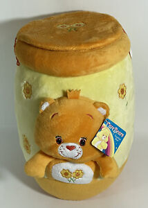 NWT Care Bears Friend Bear Plush Storage Container Japan Exclusive 2009 RARE