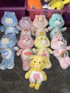 Vintage Care Bears Lot Of 9  13