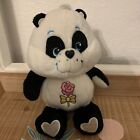 Perfect Panda Care Bear Cousin Flower 8" 2004 Stuffed Animal Beanie Vintage Rare