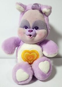 Care Bears Cousins Lil Bright Heart Vintage 1986 Kenner 11 Inch Flocked Face EUC