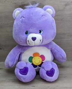 Care Bears * Harmony Bear * 2003 Jumbo 26” Purple Plush