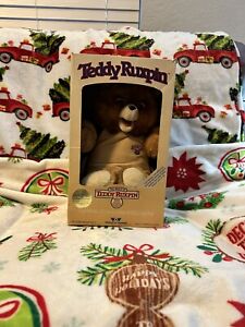 New ListingVintage Teddy Ruxpin Bear  With Box And Book And Tape