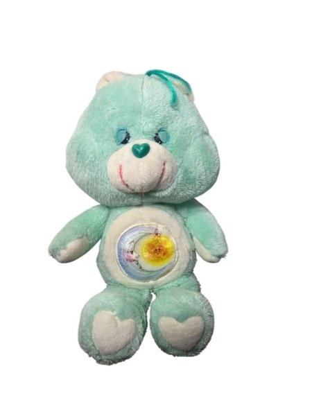 Vintage 80s Care Bears Bedtime Bear Plush Stuffed Animal Sleepy Eyes Vtg Retro