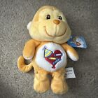 Vintage 2002 Care Bear Cousins Playful Heart Monkey 8” Plush 20th Anniversary