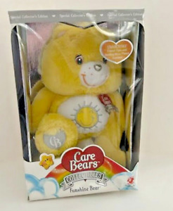 2007 Care Bears Special Funshine Bear Edition Swarovski Sterling Plate Accents