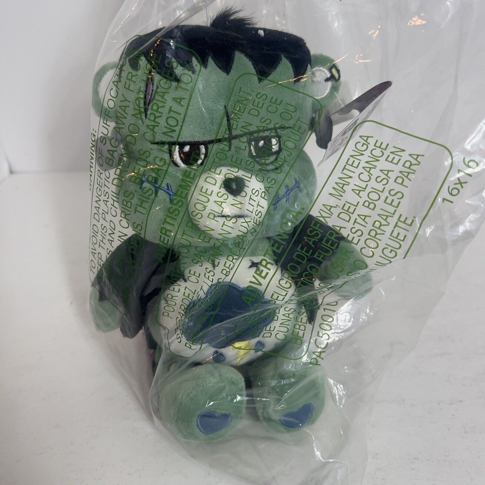 Care Bears X Universal Monsters Grumpy Bear As Frankenstein 9" Plush