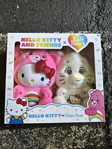 Hello Kitty and Friends x Care Bears Cheer Bear NEW SEALED - In Hand Fast Ship