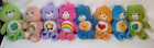 Care Bears 8” Plush Beanies Good luck Harmony Cheer Champ Tenderheart Bear lot