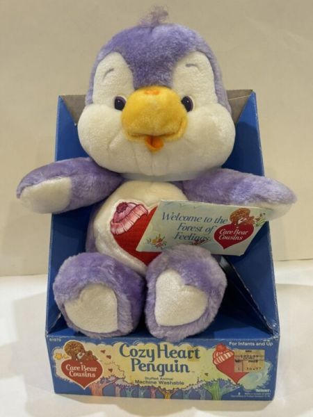Vintage Care Bear Cousins Cozy Heart Penguin NEW