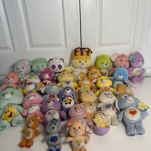 Huge Care Bears Plush Lot Of 29 Early 2000's  Various Sizes