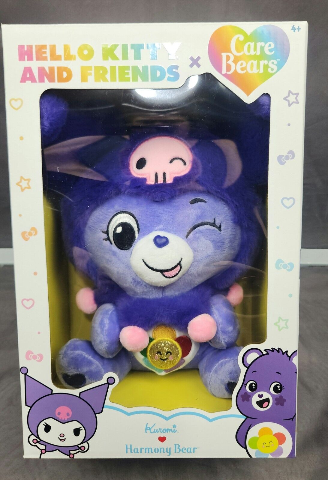 ?Kuromi x Harmony Bear Hello Kitty X Care Bears NEW