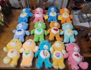Vintage 12 Inch Care Bears Lot Of 13