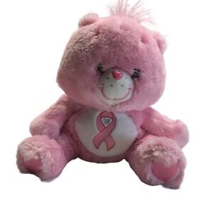 2008 Care Bears Pink Power Limited Edition Breast Cancer Awareness Bear rare