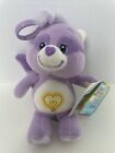 Care Bear Cousins Bright Heart Keychain Plush MINI Raccoon Cousin NWT 2003