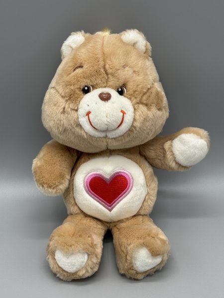 Vintage 2002 Care Bears Tenderheart Bear Plush 12" Stuffed Animal READ DETAILS