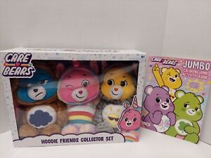 Care Bears Hoodie Friends Collectors Set W coloring Book