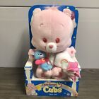 Vintage NOS Care Bear Cubs Cheer Cub 2004 Box Pink Baby Jakks Pacific VHTF A5