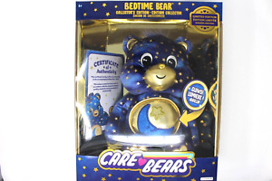 NEW Care Bears Bedtime Bear Limited Collector's Edition 2023 Navy Gold Plush